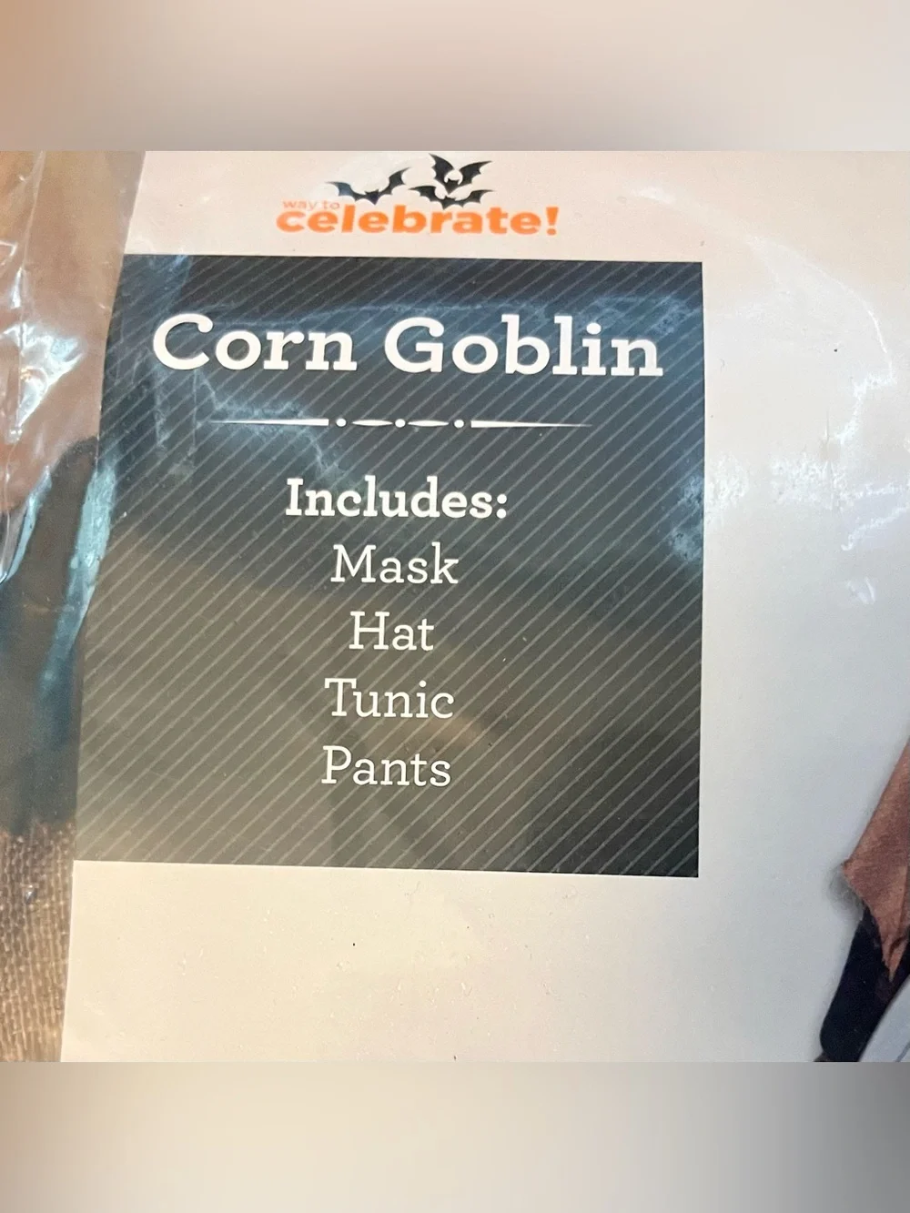 New - Kid’s Corn Goblin Costume